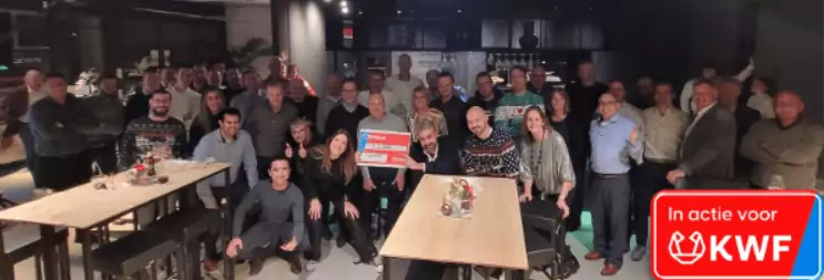 Donatie aan KWF Sesos IT Group